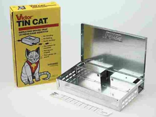 New Victor M310S Tin Cat Mouse Trap 
